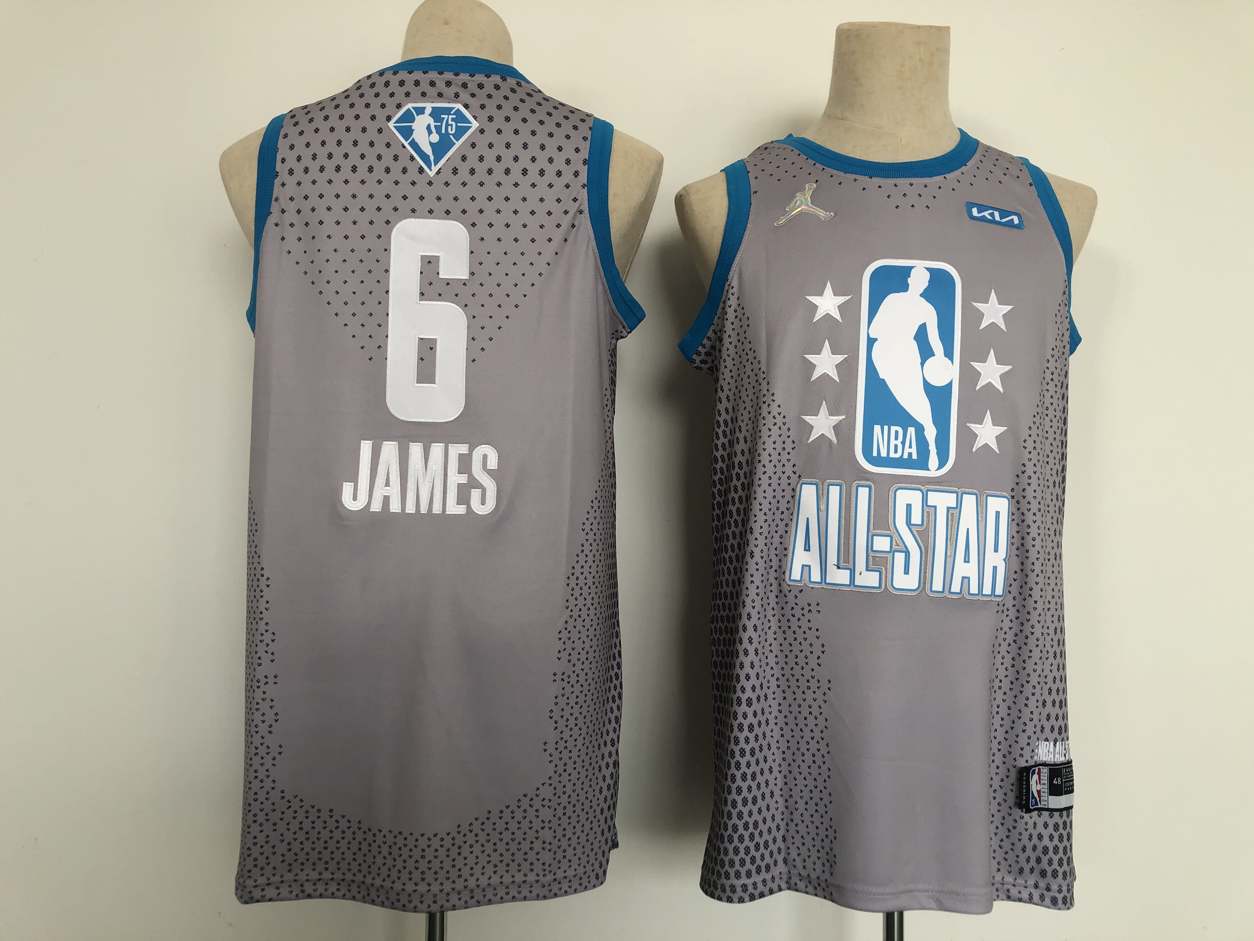 Men Los Angeles Lakers #6 James Grey 2022 All Star NBA Jersey